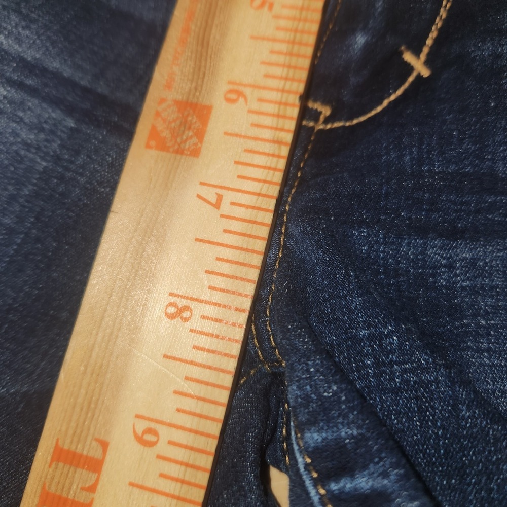 Abercrombie Fitch Jeans Womens 27x31 Blue Super Skinny Ankle High Rise Denim - Picture 7 of 11